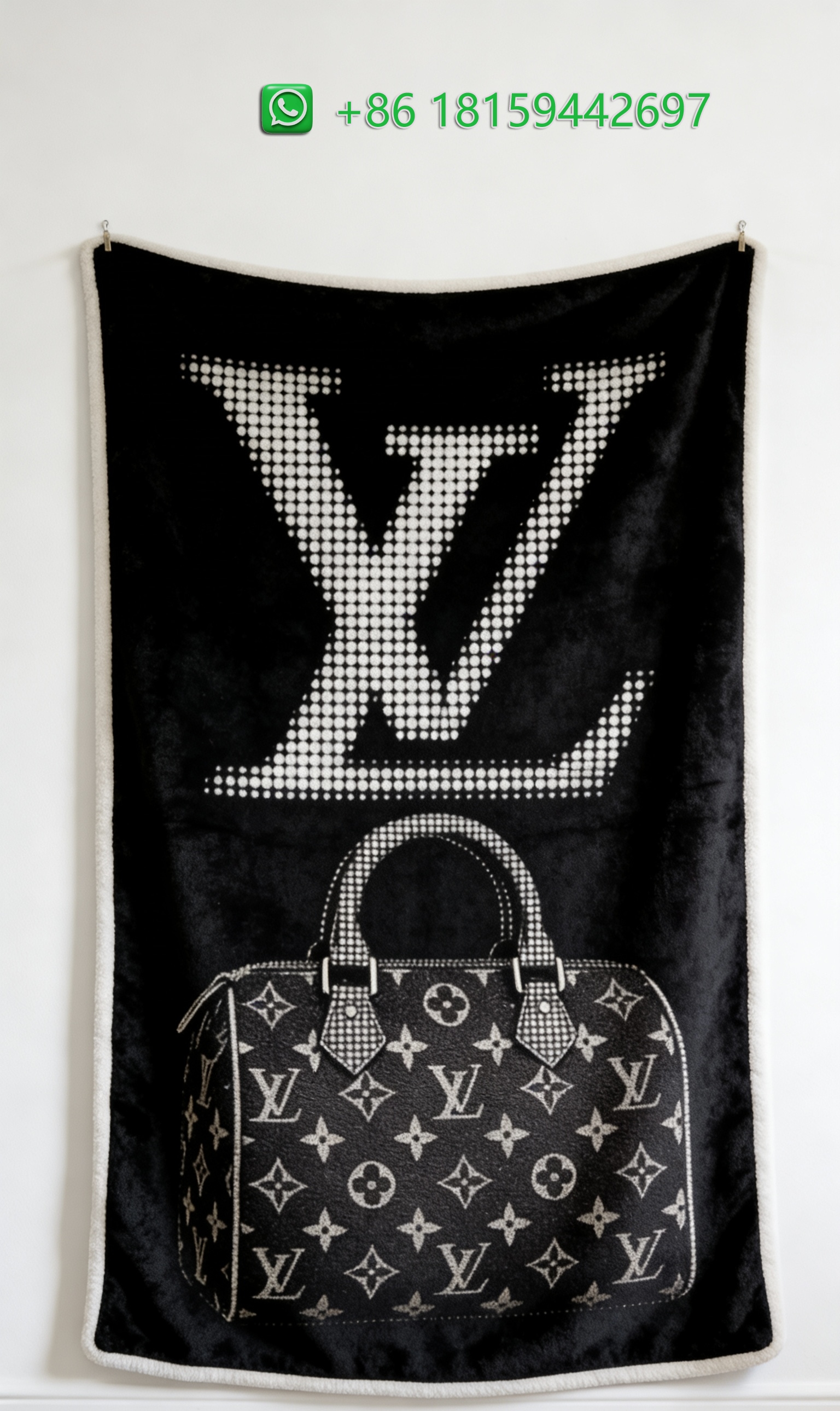 Louis Vuitton Throw Blankets